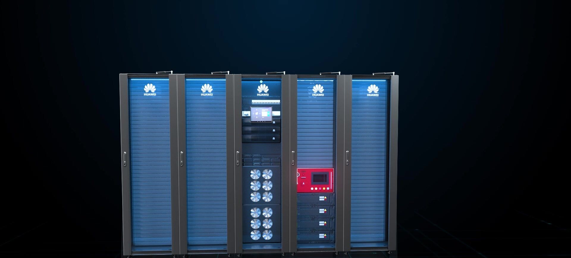 Módulo de combate a incêndio Huawei FusionModule